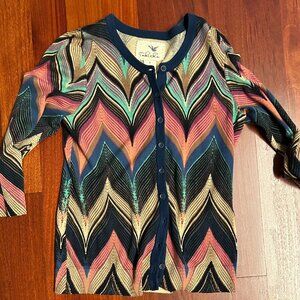 Anthropologie / Tabitha Colorful Cardigan